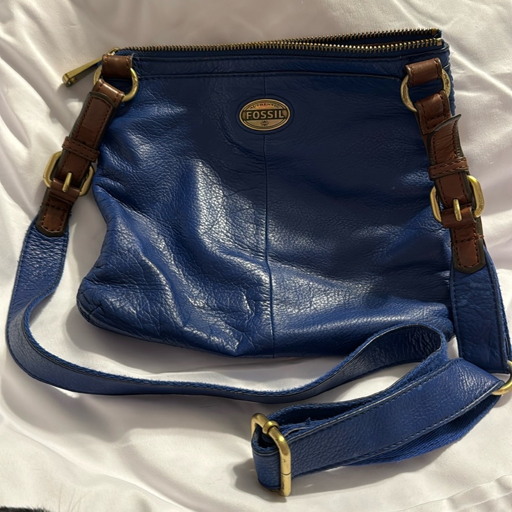 Fossil Royal Blue Crossbody